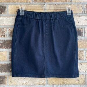 5 for $25🔥H:Connect Denim Elastic Waist Mini Skirt Size 6